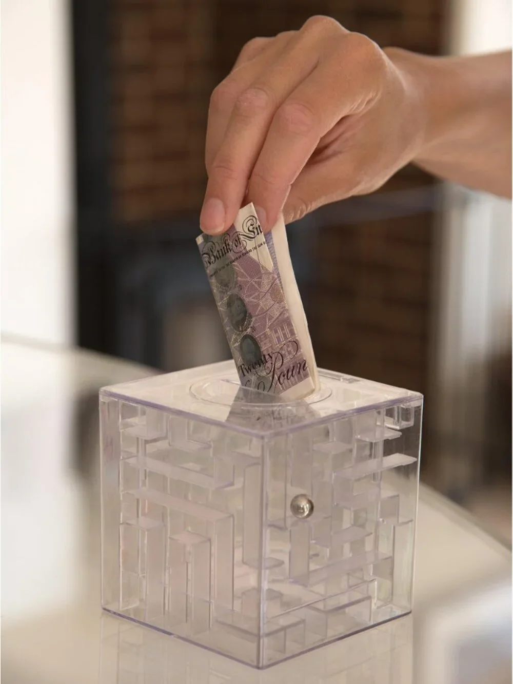 THE 𝖮𝖱𝖨𝖦𝖨𝖭𝖠𝖫 𝐅𝐔𝐍 𝖶𝖮𝖱𝖪𝖲𝖧𝖮𝖯 Maze Coin Bank Money Box Cube Gift